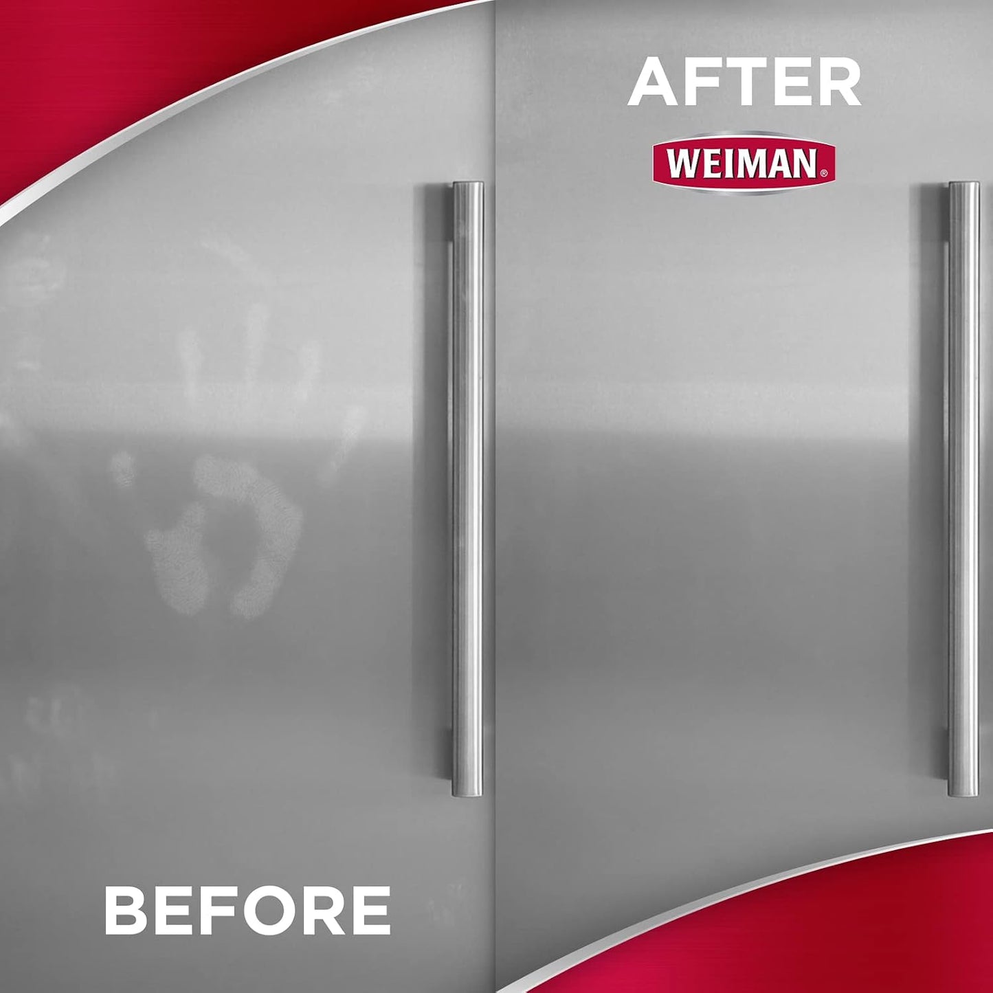 Weiman Stainless Steel Cleaner, 30 Count Wipes, Anti-Fingerprint, Removes Grease, Water Spots, Streaks & Residue, Polishing Cleaner Safe for Appliances, Chrome, Sinks & Grill Exteriors