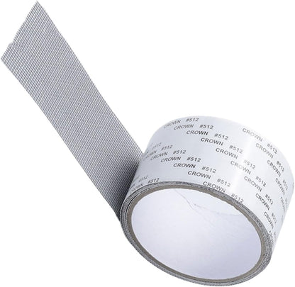 Self Adhesive Net Mesh Repair Tape Window Screen Repair Tape Door Fix Patches Anti Insect Fly Mesh Broken Hole Replacement Insect Fly Repair Mesh Net