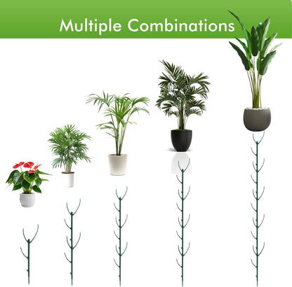 Stackable Twig, 5 Pack Plant Support Frame & Plant Cage Support Rings for Sphagnum, Twig Trellis for Indoor Outdoor Plants Potted Plants Flower Other Climbing Plants