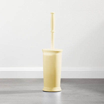 mDesign Metal Freestanding Slim Toilet Bowl Brush and Holder