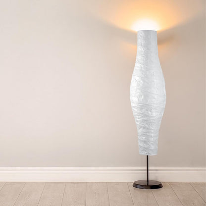 Generic 46in Tall Rice Paper Floor Lamp Shade, Standing Corner Lamp Cover, Standing Lamps Decor, Japanese Style Lampshade Cover for Living Room