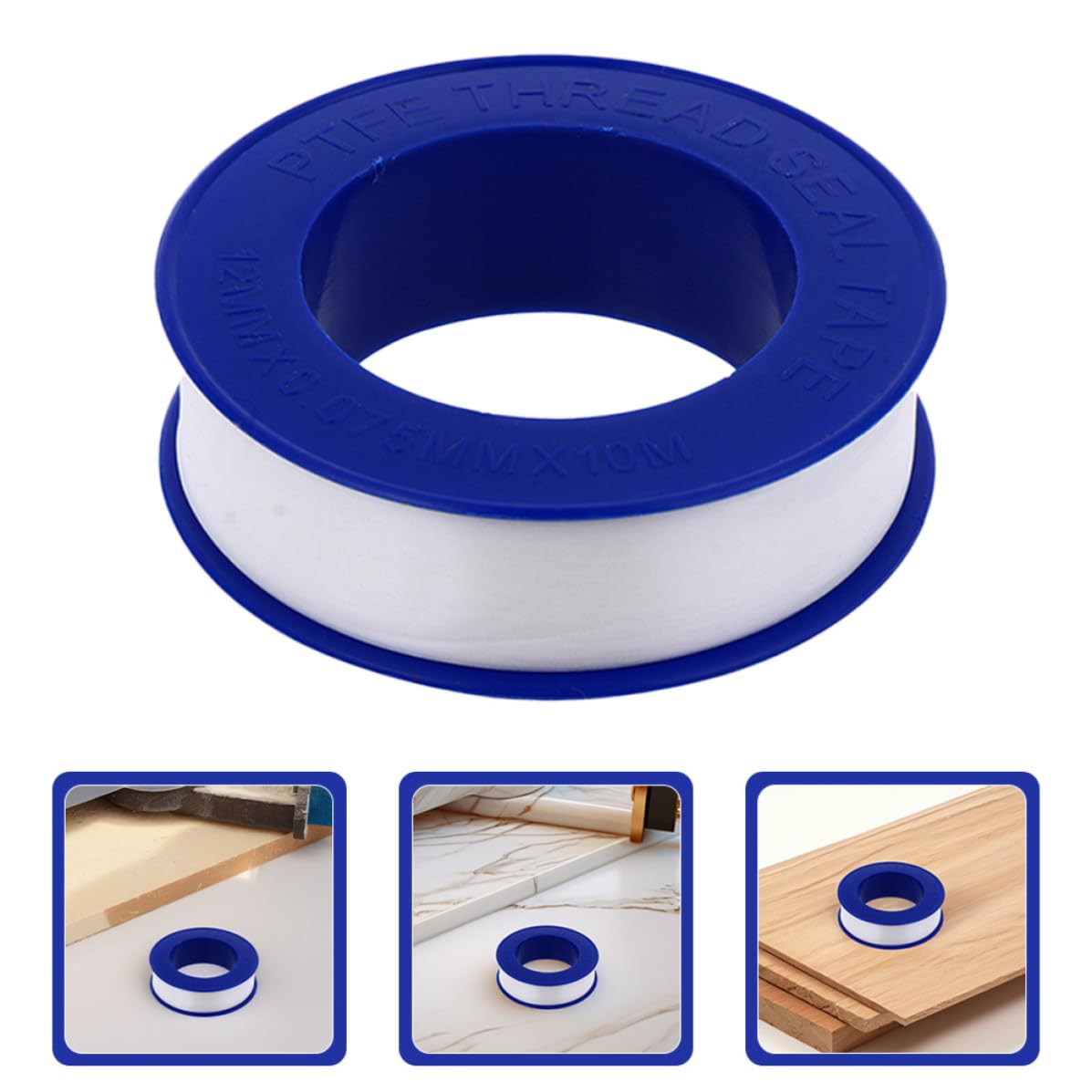GALPADA PTFE Plumbers Tape Excellent Sealing 12 Rolls Thread Seal Tape for Pipes and Pipe Joints for Plumbing