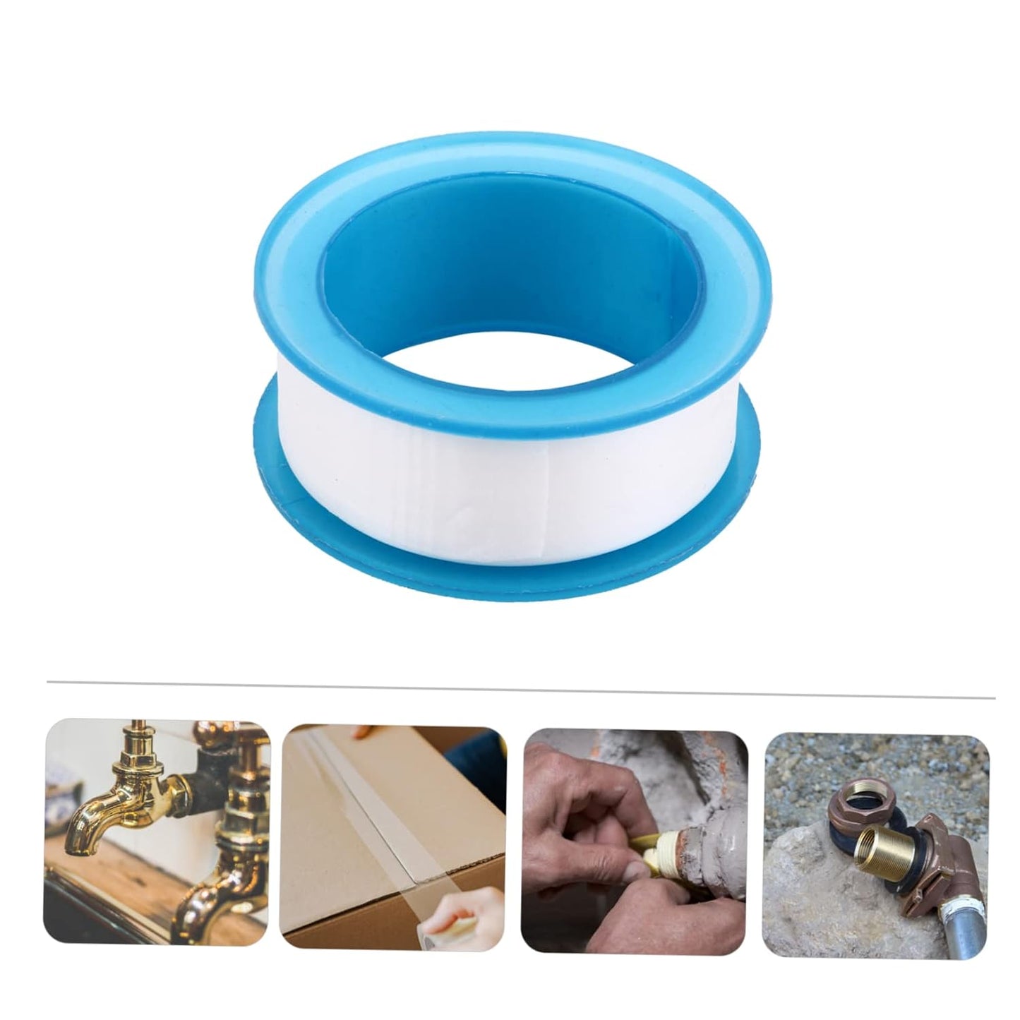 Veemoon 30pcs PTFE Thread Seal Tape for Plumbing Sealing for Pipes and Fittings Non-Sticky Sealant Tapes for Leak Prevention and Repair