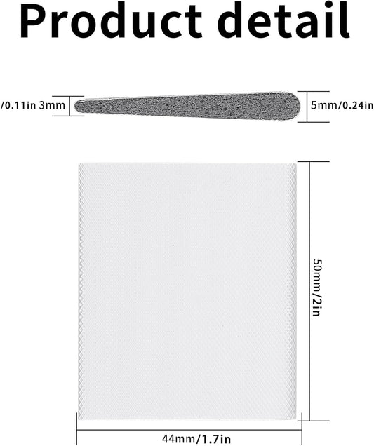 wugongshan 16 Pcs Door Corner Seals, Weather Stripping Draft Stopper Self-Adhesive, Exterior Door Jamb Frame Seal Foam for Draft Weather Protection, Isolation of Noise, Corner Seal