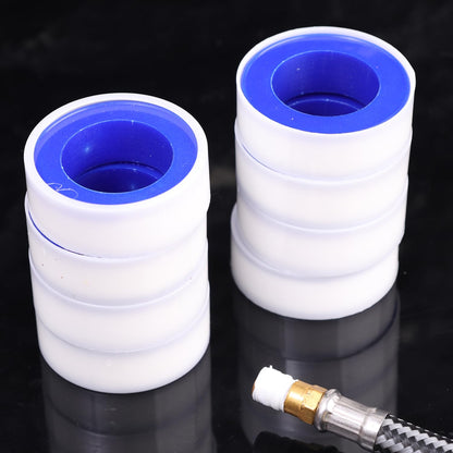 10Pcs Water Pipe Stop Leaks Sealing Tape Sink Drain Pipe Thread Duct Tapes Plumbing Fitting Repair Tool Waterproof PTFE Sealant Tape ﻿