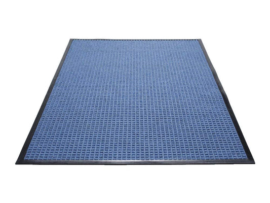 Guardian WaterGuard Indoor/Outdoor Wiper Scraper Floor Mat, Rubber/Nylon, 3'x4', Grey