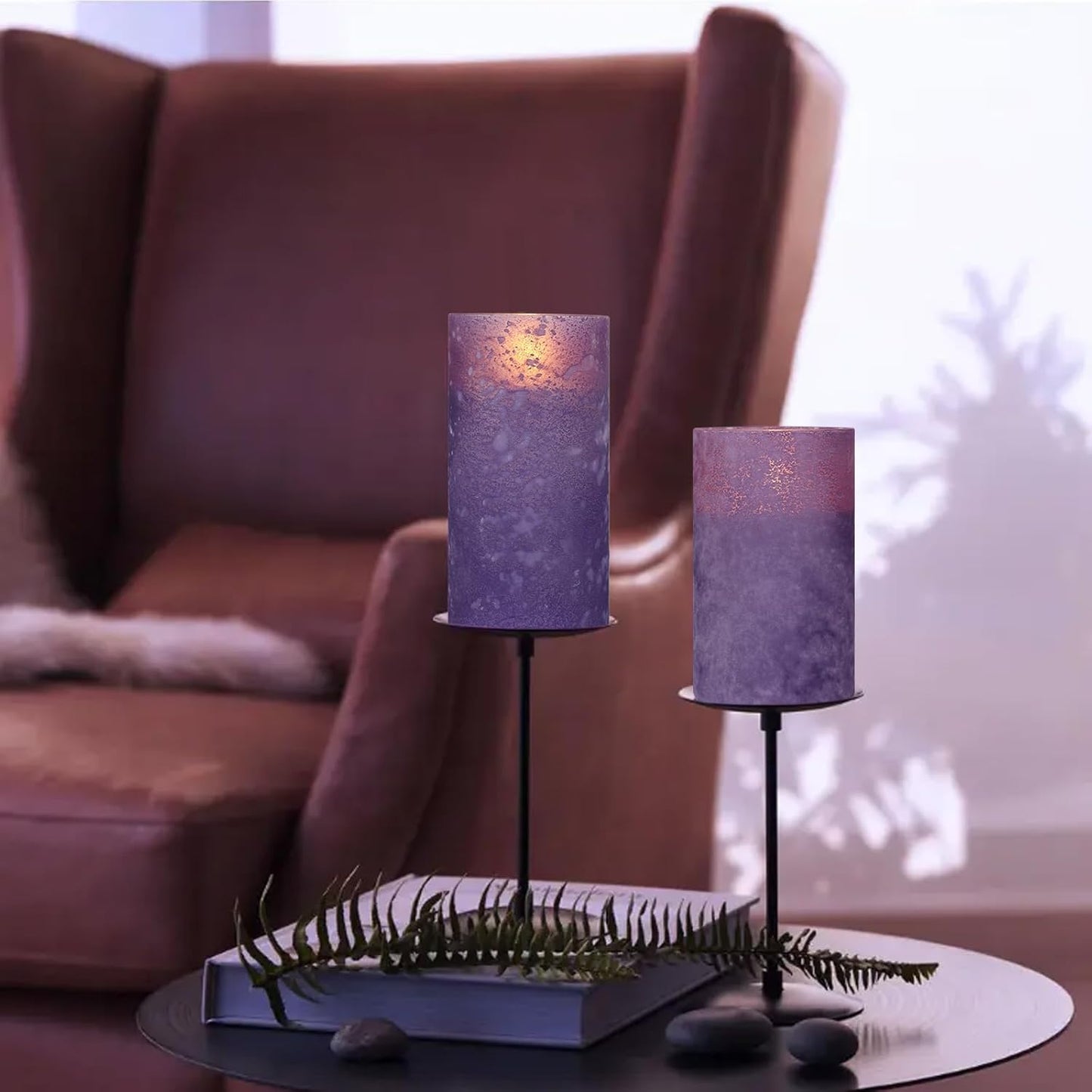 ANGELLOONG Flickering Flameless Candles, Realistic Battery Operated Candles with Remote and Timer, Set of 3 LED Candles for Room Fall Home Wedding Decor Centerpieces Table Party Valentines Decorations