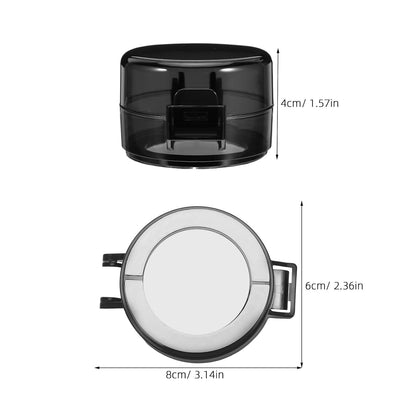 Stove Knob Covers for Child Safety, Black Gas Range Protectors for Baby Proofing Heat Resistant Oven Guard Locks Fits Button Under 2.4" Diameter Secure Under-Knob Anchor Fit Plastic Heat Resistant 5Pc