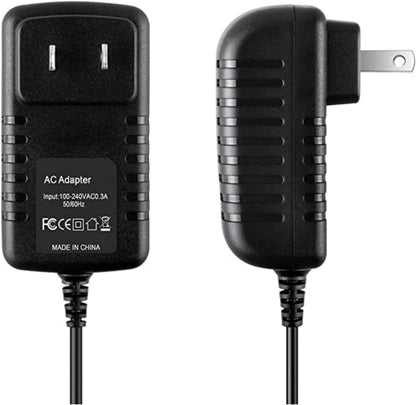 AC-DC Adapter for Charging Wonder Lint 20OZ, Super LINT, Sunbeam S20 Rechargeable Fabric Sweater Shaver SL-FS19002-1, SL-FS19002-6 Fuzzs Pills Pilling Trimmer Replacement Power Supply Adapter
