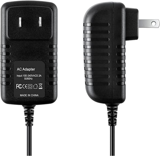 AC-DC Adapter for Charging Wonder Lint 20OZ, Super LINT, Sunbeam S20 Rechargeable Fabric Sweater Shaver SL-FS19002-1, SL-FS19002-6 Fuzzs Pills Pilling Trimmer Replacement Power Supply Adapter