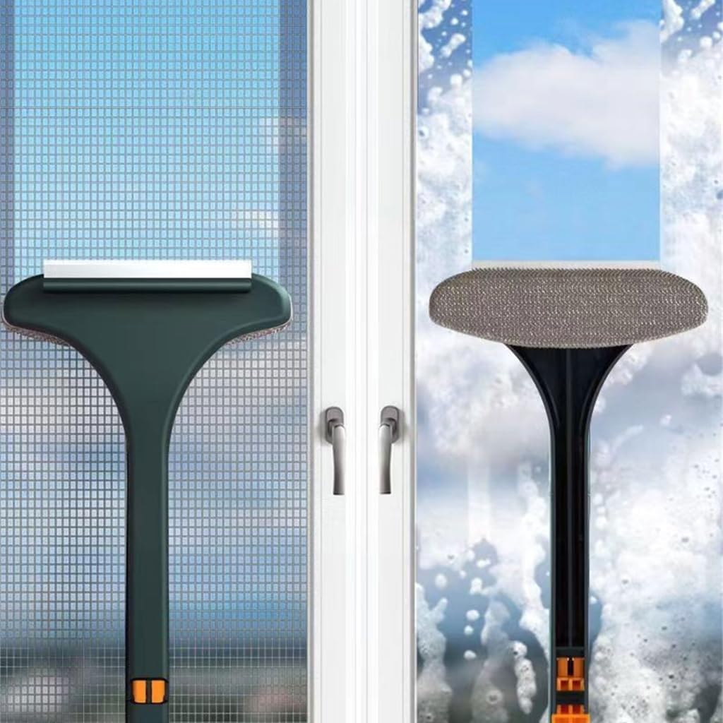 5/8Pcs Window Screen Scrubber Double Sided Brush Effortlessly Cleaning Tool