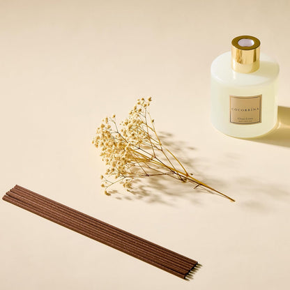 Cocorrína Reed Diffuser Sets, 6.7 fl oz. Black Forest Diffuser with Sticks Home Fragrance Reed Diffuser for Bathroom Shelf Decor