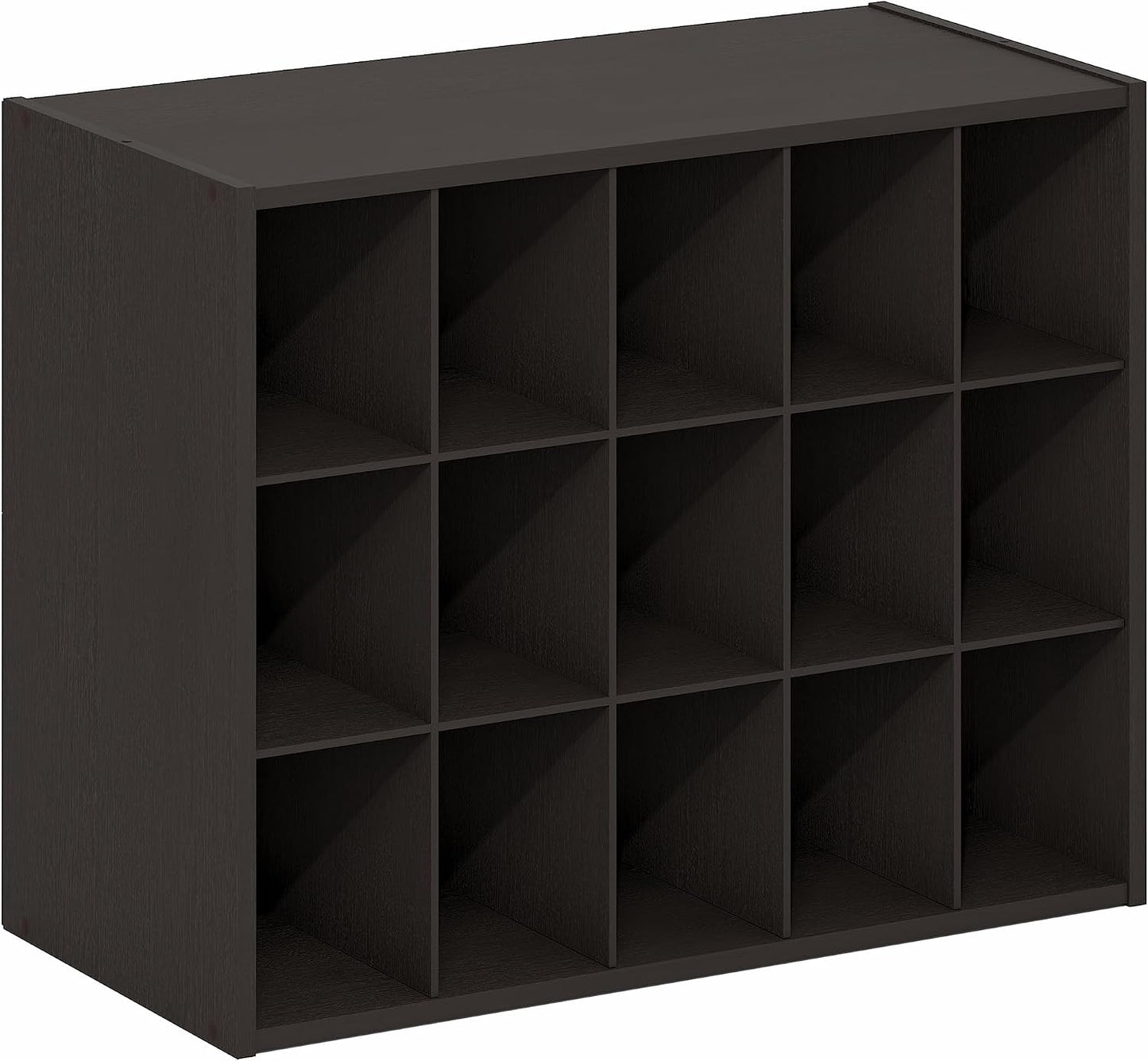 Furinno FANO Shoe Rack, 24-Inch Width 2-Tier Shoe Organizer, Stackable Shoes Storage, 11.7 x 24.2 x 11.7, for Closet Entryway, Office, Garage, Amber Pine
