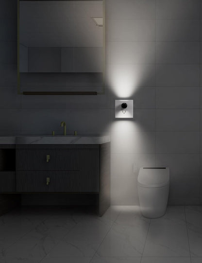 TSEXES Plug-in LED Night Lights,Dusk to Dawn Sensor,2700K,Bedroom, Hallway, Bedroom,Kitchen, Stairways, Non-Dimmable,6 Pack