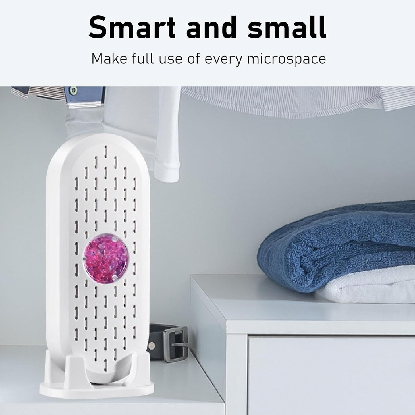 Mini Dehumidifier For Bathroom, 6V 5W USB Charging Portable Small Dehumidifier For Bathroom Portable Electric Dehumidifiers For Closet Shoe Cabinet With Enhanced Efficiency