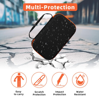 Storage Case Only for Klein Tools Electrical Testers -Hard Protective Carrying Bag Compatible with 80101 Circuit Breaker Finder Kit & ET310/ 69149P Digital Multimeter, XL Size (Does NOT Include Tools)