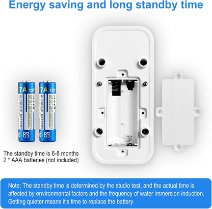 TOWODE Water Detectors Wireless 90dB Alarm Sensor, Sensitive Leak and Drip Alert for Kitchen Bathroom Basement (3 Pack)
