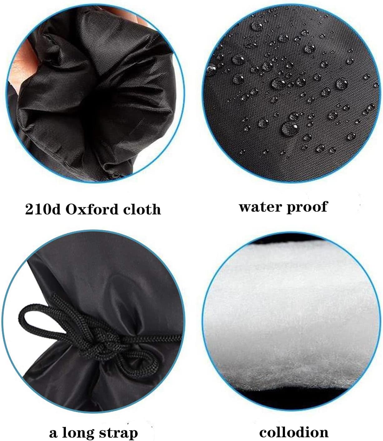 Outdoor Faucet Covers for Winter Freeze Protection,20.4"X8" Hose Bib Covers for Winter,Reusable Thicker Waterproof Insulated Spigot Cover