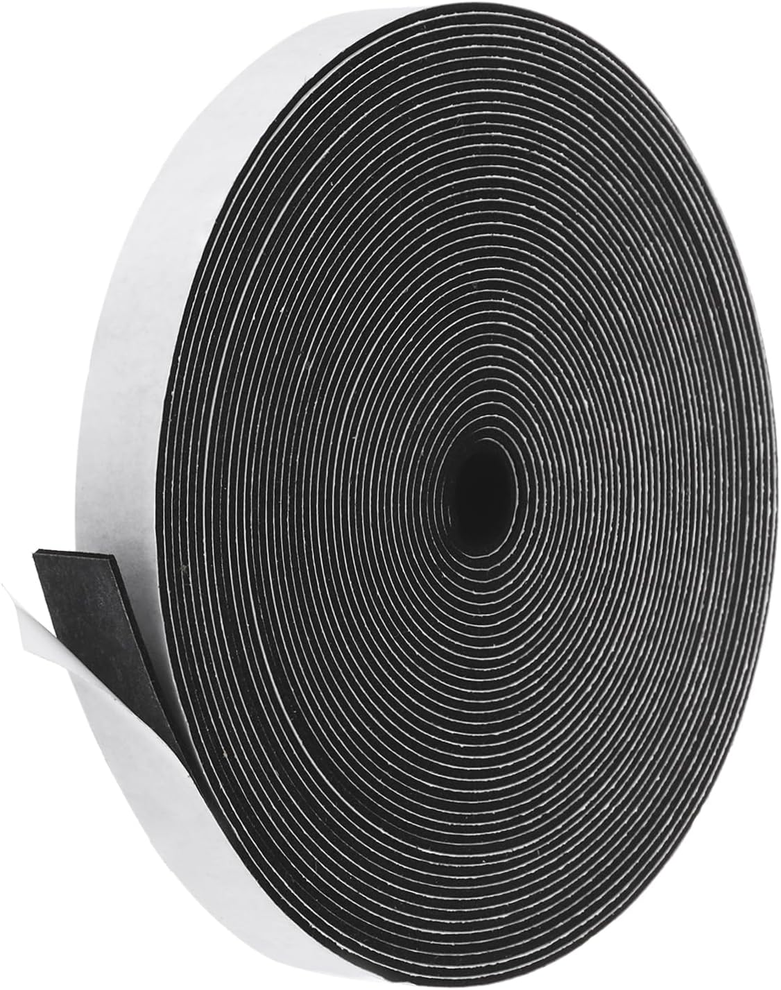 PATIKIL Weather Stripping Door Seal Strip, 3/8 Inch x 1/4 Inch x 32 Ft Self Adhesive Soundproof High Density Foam Tape Insulation for Door Window Air Conditioning, White - Colors B