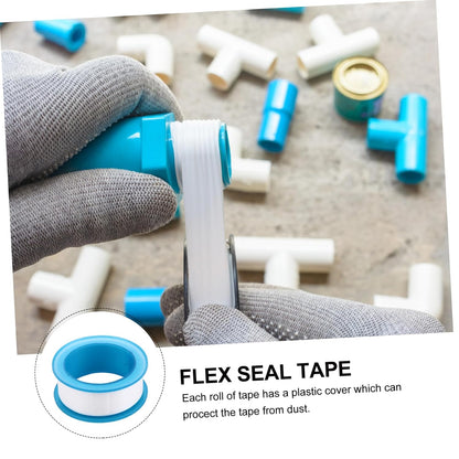 Alipis 30 Pcs Waterproof Thread Seal Tape PTFE Plumbers Tape for Leak Repair High Temperature Resistant Suitable for Plumbing and Water Pipe Sealing
