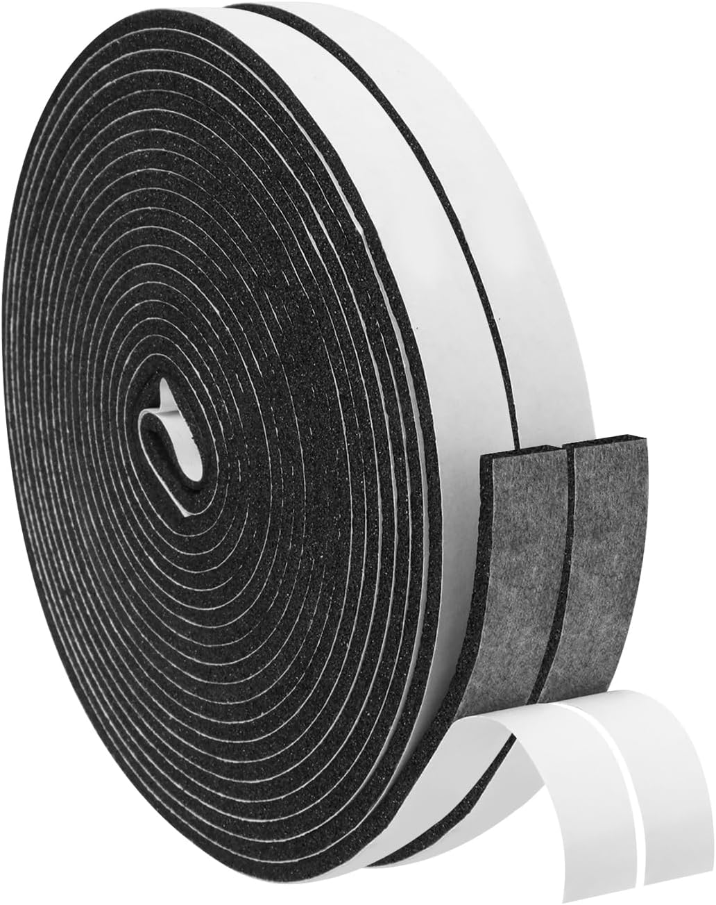 DGSL Foam Insulation Tape, 1/2In x 1/4In x 33Ft Weather Stripping Door Seal Strip for Doors and Windows,Sliding Door,Sound Proof Soundproofing Door Seal,Weatherstrip,Air Conditioning Seal Strip