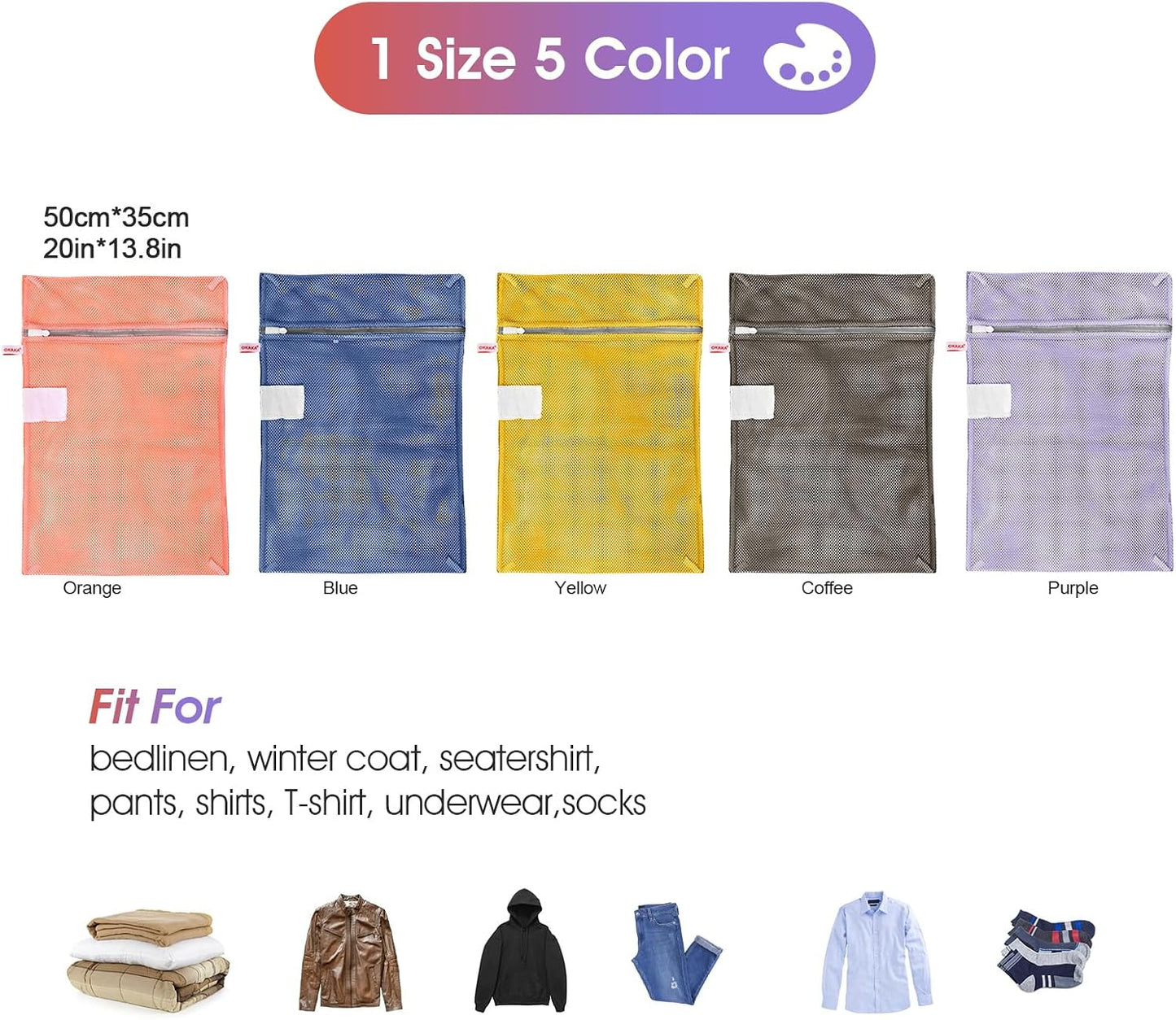 3 Pack XXL Mesh Laundry Bags for Delicates, Extra Large Laundry Wash Bags for Clothes,Bed Linen,Toys with Drawstring Closure Sturdy(3 XXLarge 28 x 26 Inches)