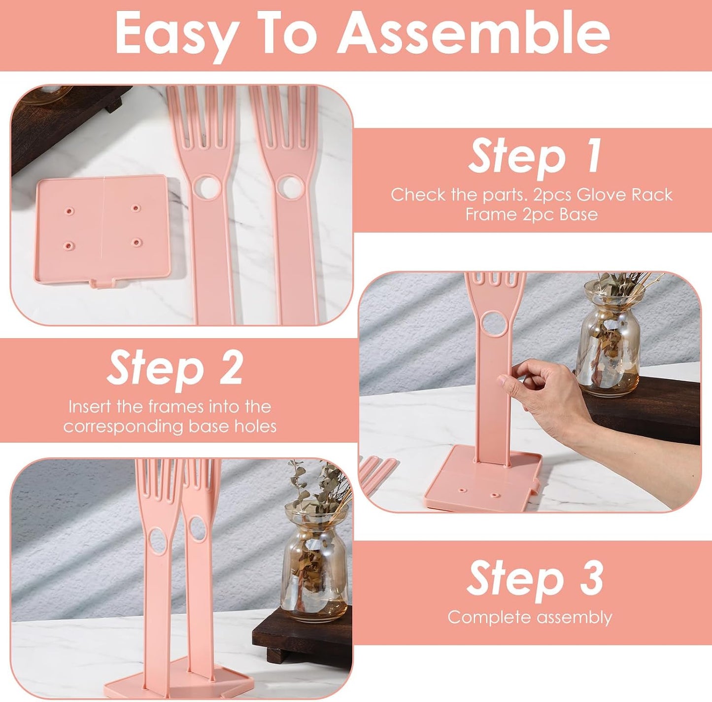 Kitchen Gloves Holder Mitten Dryer Reusable Rubber Glove Clothes Drying Rack Plastic Washing Sink Holder Stand Towel Hanger for Dish Gloves Rags Sponge Food Bag Organizer Blue