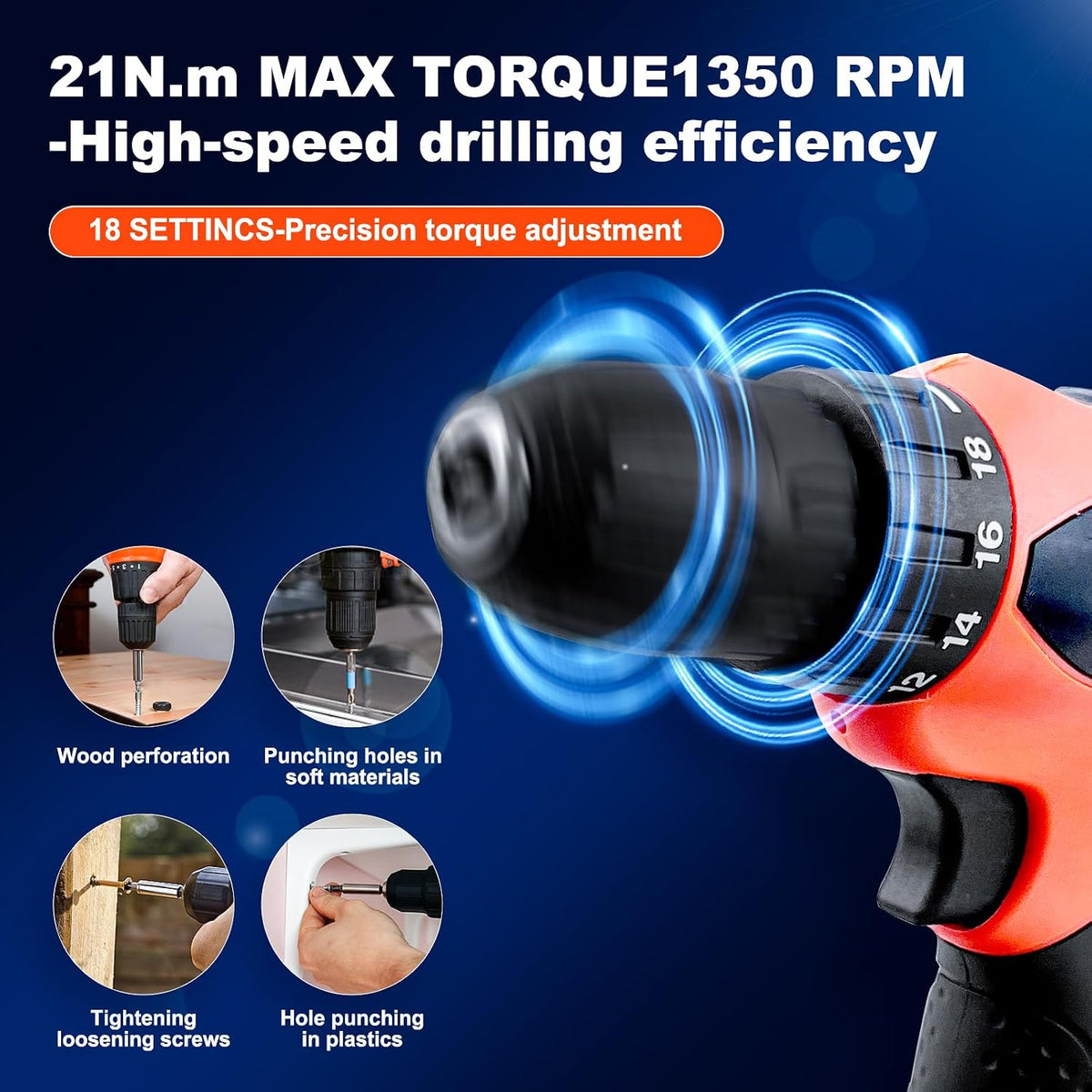 Tool Kit Basic Home Repair Tool Set,General Household Tool Kit with Plastic Tool box,Perfect for Outdoor working,Office & College Dorm.Tools mainly include hand saw,wrench,hammer,Screwdriver