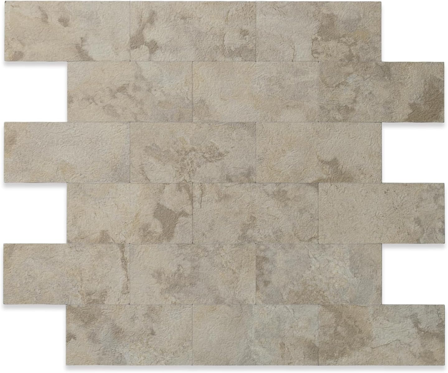 2026 New Upgrade Peel and Stick Backsplash Tile, Peel and Stick 11.34" X 11.57" Wall Tile for Kitchen, Bathroom, Fireplace, Laundry (Beige Ecru, 10 Packs)