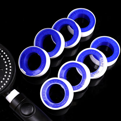 10Pcs Water Pipe Stop Leaks Sealing Tape Sink Drain Pipe Thread Duct Tapes Plumbing Fitting Repair Tool Waterproof PTFE Sealant Tape ﻿