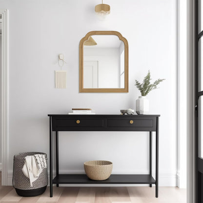 WallBeyond Full Length Mirror Wall Mounted 65"x22", Rustic Wooden Frame Floor Mirror, Large Full Body Mirror for Bedroom, Leaning or Hanging Against Wall, Natural