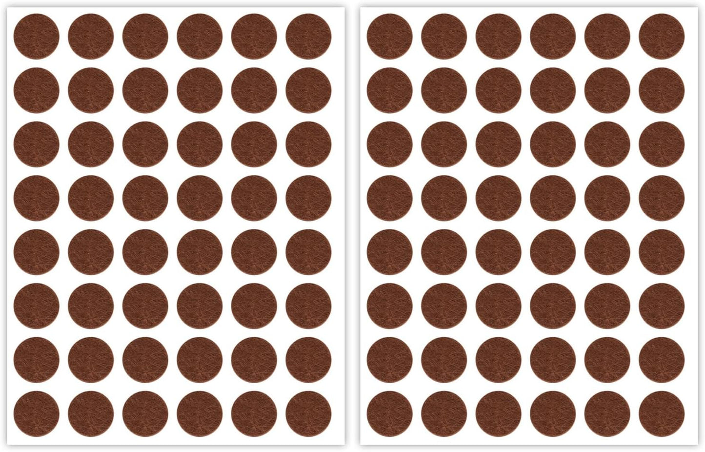 96pcs Felt Pads for Cabinet Door, 1.3cm/1/2in Round Thick Quite Small Cupboard Bumpers Self Adhesive Sticky Felt Dots Furniture Tools for Kitchen Furniture Floor Drawers Table Chair Legs Feet (Black)