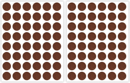 96pcs Felt Pads for Cabinet Door, 1.3cm/1/2in Round Thick Quite Small Cupboard Bumpers Self Adhesive Sticky Felt Dots Furniture Tools for Kitchen Furniture Floor Drawers Table Chair Legs Feet (Black)