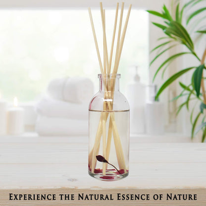 Urban Naturals Smoked Vanilla Reed Diffuser Set with Vanilla Bean, Sandalwood & Leather | Made in the USA - Colors C