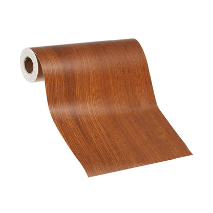 PATIKIL Self Adhesive Wood Grain Repair Tape 33'x 3", Multi-Use Realistic Wood Grain Repair Patch for Furniture Floor Door Table Chair Windows Handicraft DIY, Yellow Teak