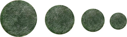 Shepherd Hardware 9423 Self-Adhesive Felt Surface Protection Pads, Assorted Sizes, 46-Count, Green