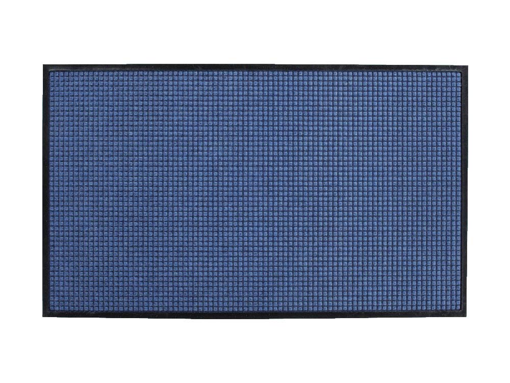 Guardian WaterGuard Indoor/Outdoor Wiper Scraper Floor Mat, Rubber/Nylon, 3'x4', Grey
