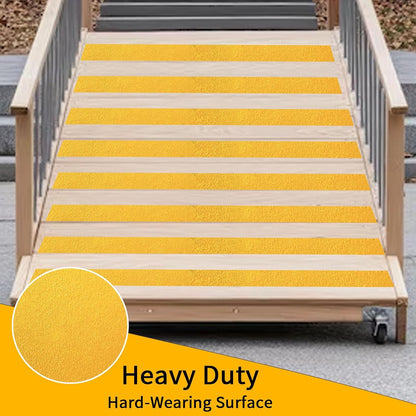 Waterproof Tape for Pools, 2" x15FT Heavy Duty Anti Slip Stair Treads Outdoor Tape Non-Slip Rubber Grip Tape Shower Strips Slip Resistant Tape Traction Tape for Stairs Showers Bathroom Trails