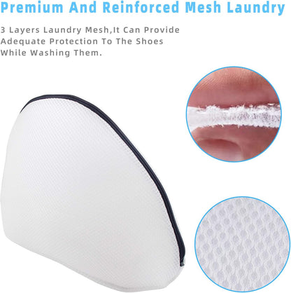 GOGOODA Mesh Laundry Bags for Delicates Durable Protective Wash Bags | Travel Storage Bags for Intimates Lingerie, 3PCS（3XXL）