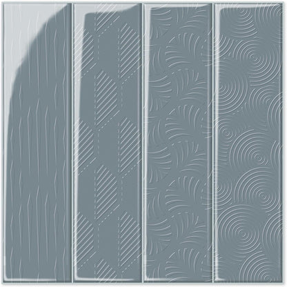 Alwayspon 10 Sheets 12x12inch Beige 3D Vinyl Backsplash Tiles, Self-Adhesive Peel and Stick Wall Tile Stickers Stick on Subway Tiles for Kitchen Bathroom Wall
