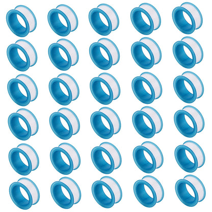 Alipis 30 Pcs Waterproof Thread Seal Tape PTFE Plumbers Tape for Leak Repair High Temperature Resistant Suitable for Plumbing and Water Pipe Sealing