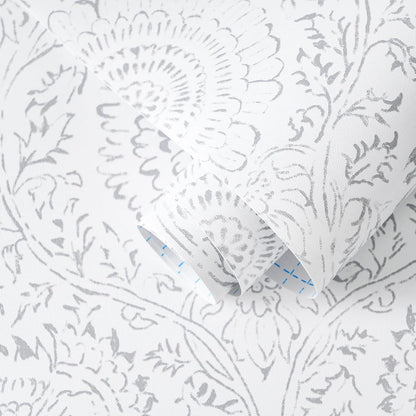 Ismoon Peel and Stick Wallpaper Boho Beige Contact Paper Neutral Floral Wall Paper Textured Self Adhesive Removable Wallpaper for Bedroom Kitchen Renter Friendly Vinyl 17.3" x 78.7"