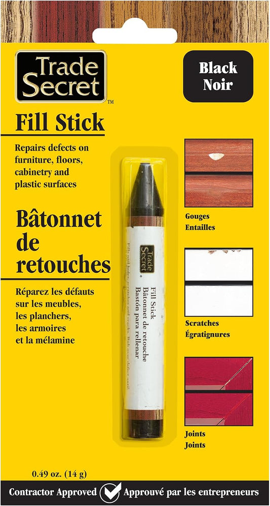 Wood Scratch Repair Fill Stick for Light Surfaces (Set of 3), Great for Touch-Ups and Repairs on Hardwoods Floors, Furniture, Cabinets and Plastic Surfaces.