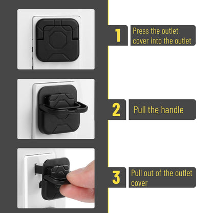 Bates Outlet Covers - Baby Proofing, 10 Pack, 3 Prongs, Child Proof