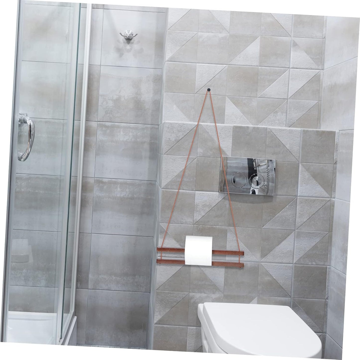 Cabilock Wall-Mounted Towel Rack Punch Hanger for Bathroom and Kitchen Easy Installation Sturdy Design for Quick Drying of Towels and Cleaning Cloths