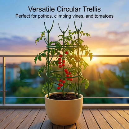20-Pack Monstera Plant Support Stakes - Stackable Sticks | 25" Tall Trellis Garden Poles for Climbing Plants
