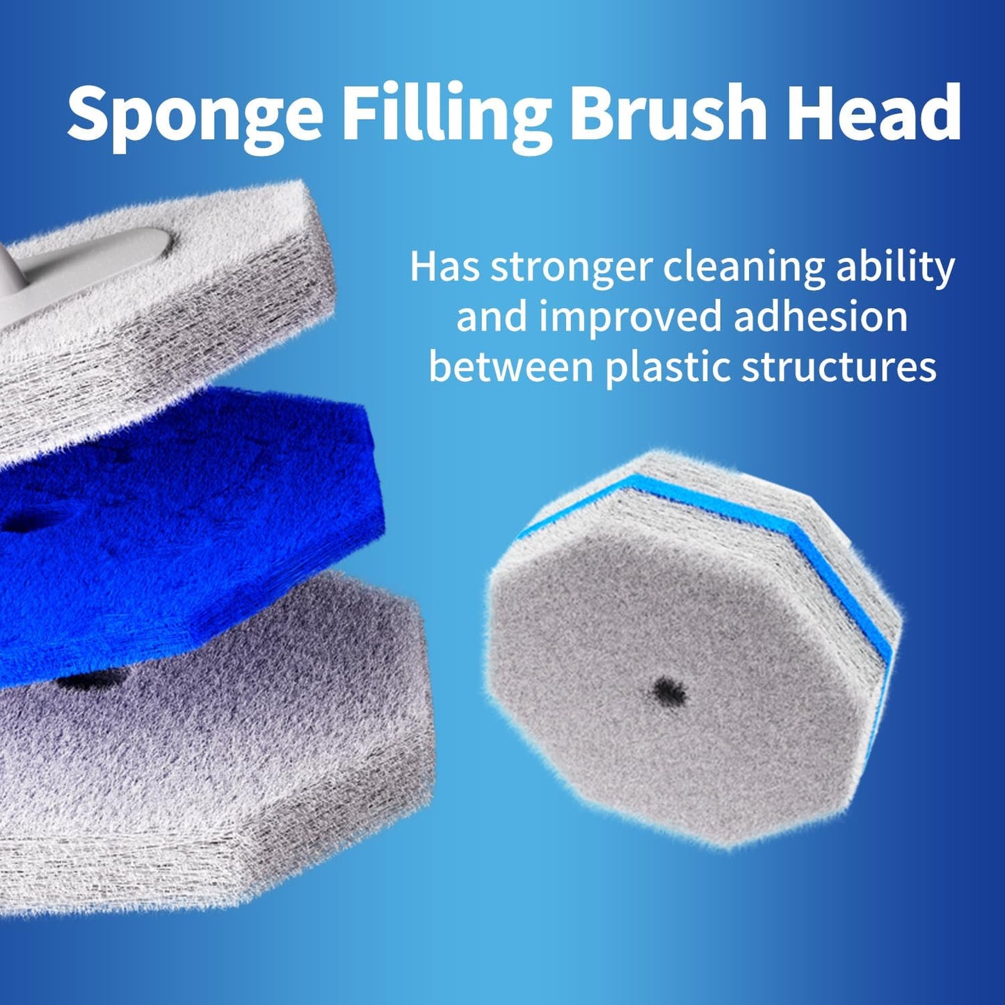 Disposable Toilet Brush Cleaning System with 50pcs Refills Pads Replacement Heads, Toilet Cleaning Stick, Wall Mounted Toliet Wand Kit Bathroom Maintenance, Toilet Bowl Cleaner Wands Holder and Set
