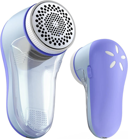 POPCHOSE Fabric Shaver, Lint Shaver for Clothing, Electric Lint Remover with 6-Leaf Blades, Sweater Defuzzer, Clothes Shaver for Couch, Furniture, Blanket, Remove Pilling, USB Rechargeable