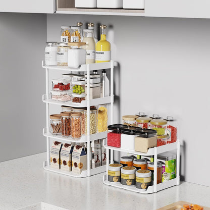 6 Tier Vertical Narrow Shoe Rack, Stackable Tall Skinny Shoerack, Compact Single Shoes Storage Tower for Slim Space, Corner Plastic Shelves, for Hallways, Entryway, Bedrooms Organizer, Black