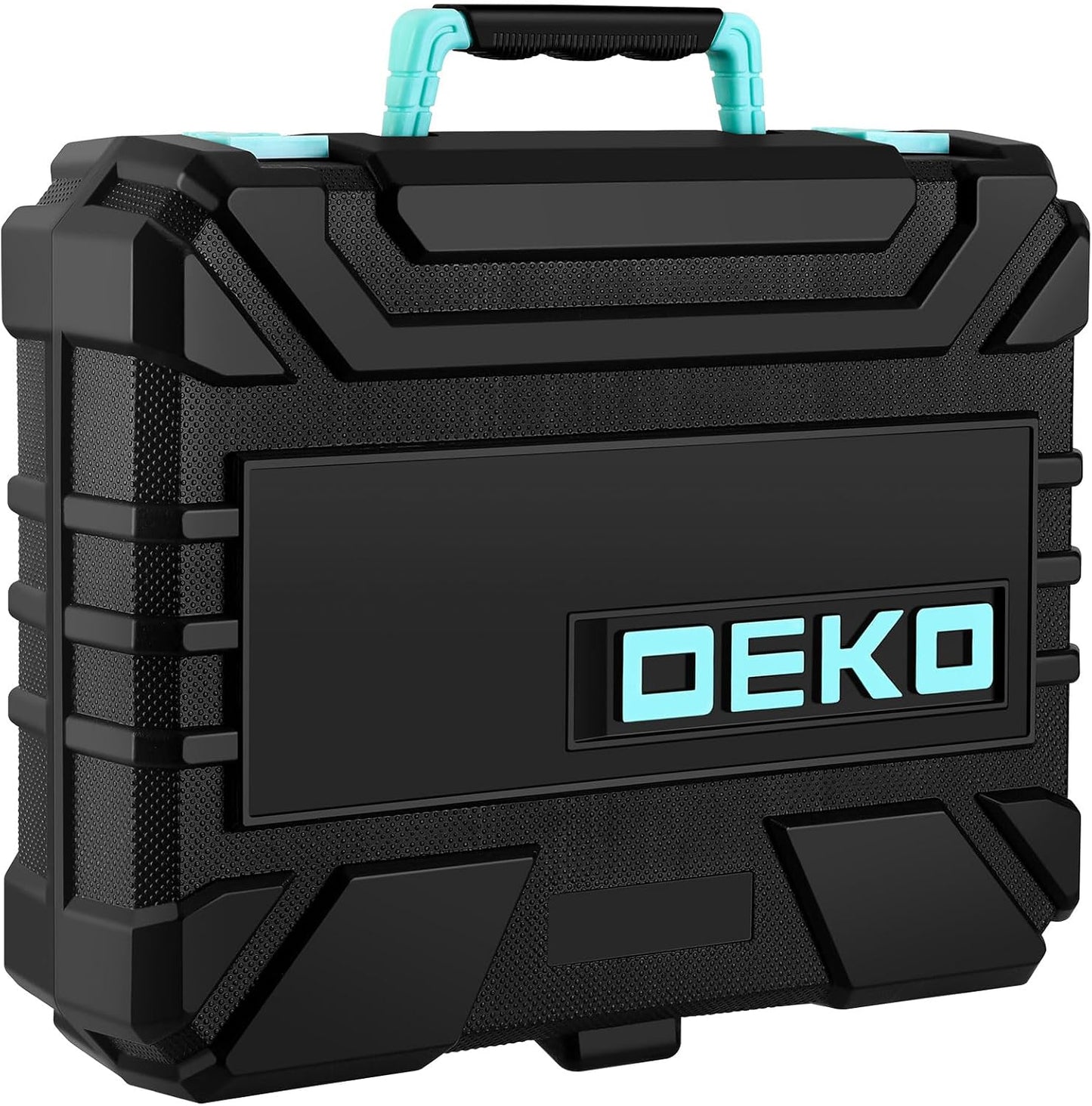DEKOPRO Tool Set：Tool Kit with 8V Cordless Drill,Tool Box with Drill,Hand Drill Set for Men & Women,Home Tool Kits for House Repair,Handyman,DIY 126 Piece